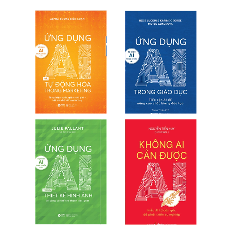 Bộ Sách 4 Cuốn AI Thực Chiến