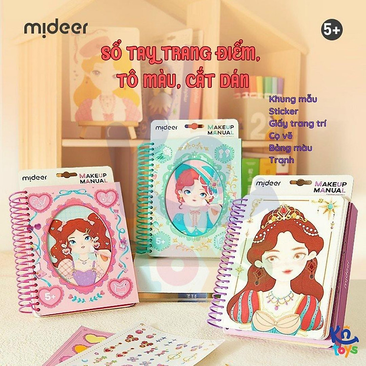 Mua tại Tiki: Mua Đồ Chơi Trang Điểm Cắt Dán - Mideer Chính hãng Giá rẻ