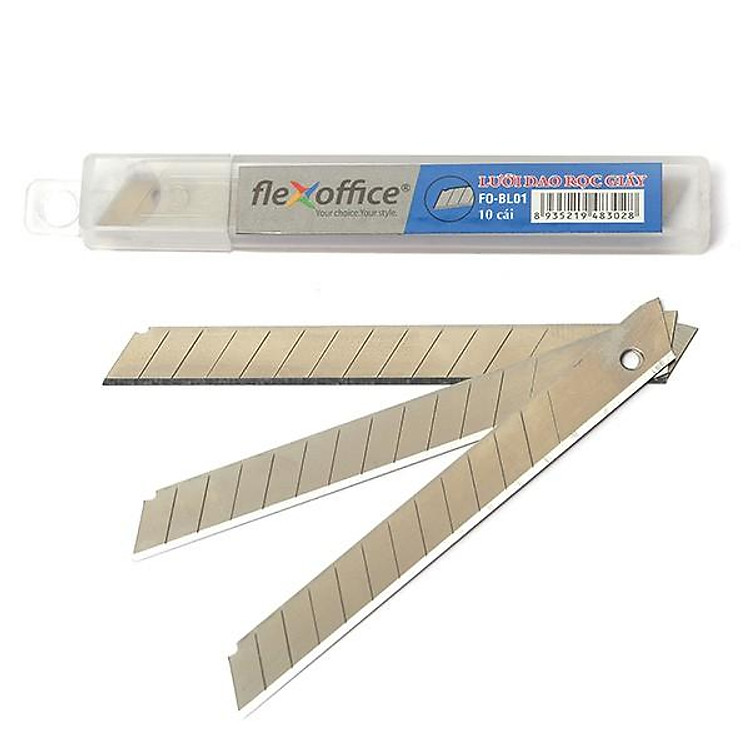 Lưỡi dao rọc giấy Flexoffice FO-BL01 - Ảnh 3