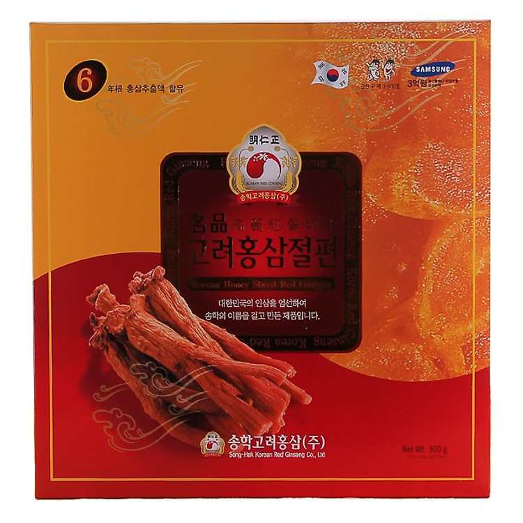 Sâm cắt lát ngâm tẩm mật ong Songhak