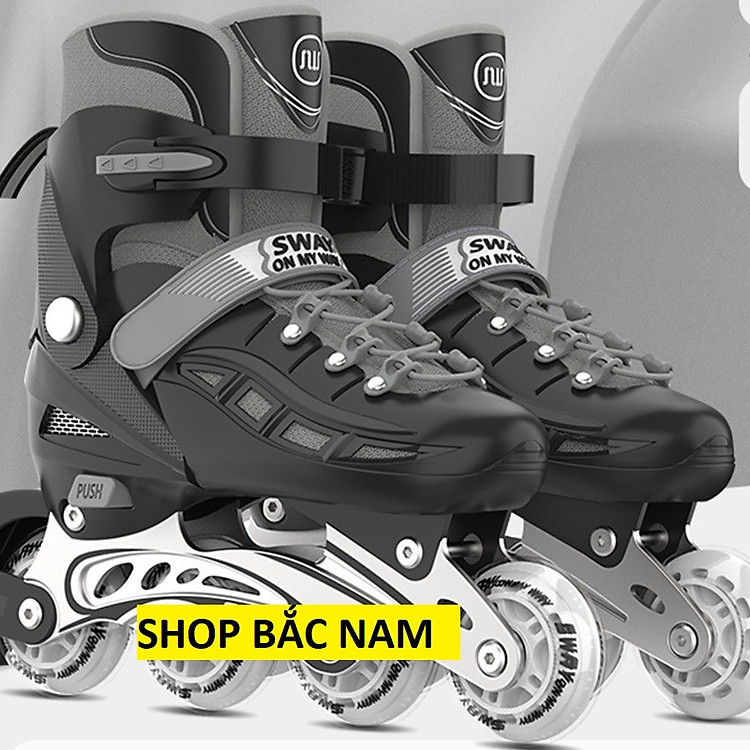 Giày trượt patin SWAY LED màu xanh Chính hãng Ưu đãi - Hình ảnh 3