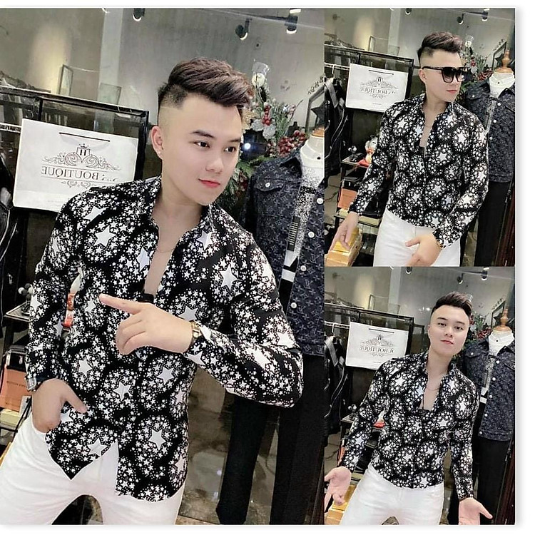 ÁO SƠ MI NAM TAY DÀI KẺ SỌC