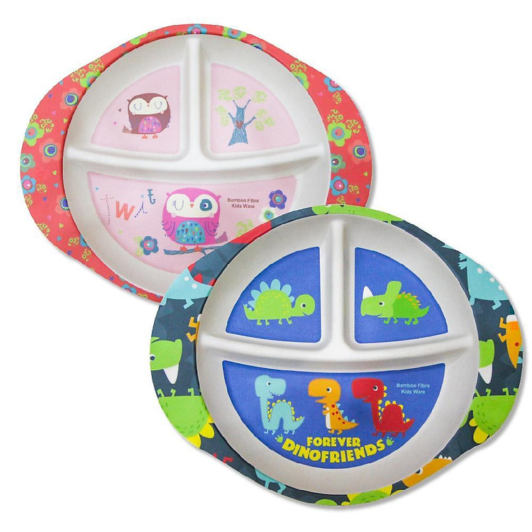 Khay ăn chia ngăn cho bé Royalcare Chính hãng Giá tốt - Hình ảnh 3