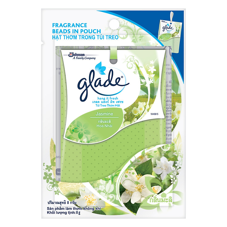 Túi Treo Thơm Mát Hương Hoa Nhài Glade (8g)