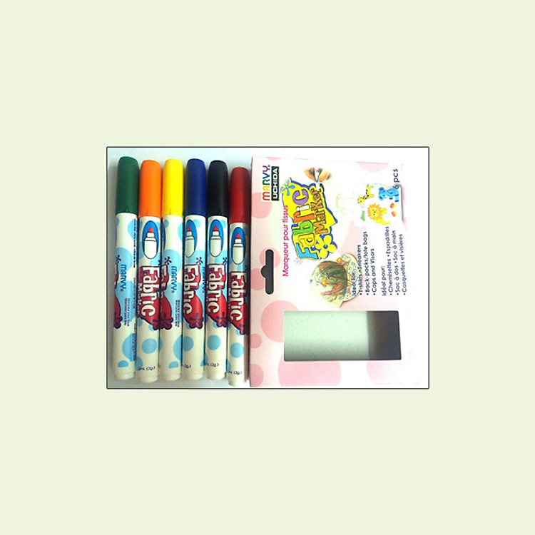 Bộ 6 Bút Vẽ Trên Vải Marvy Bộ 560-6A