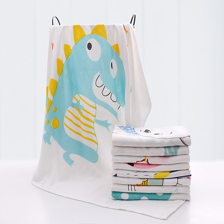 Chăn đũi cho bé Bamboo Home 110x110cm Chính hãng Giá rẻ - Hình ảnh 4