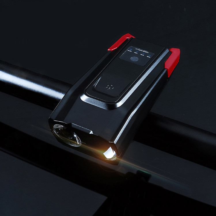 Đèn Xe Đạp Thể Thao Chính Hãng | Pin Polymer Sạc USB Chống Nước | Phụ Kiện Đèn Led Siêu Sáng Đa Chức Năng Kết Hợp Còi Và Đồng Hồ Đo Tốc Độ