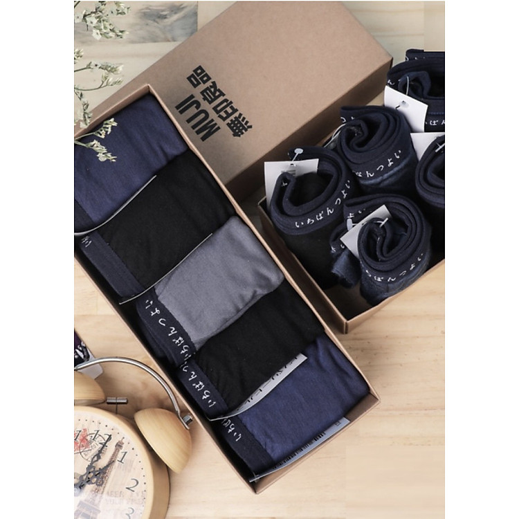 Combo 5 quần sịp đùi nam siêu thoáng thoát khí xuất Nhật - size 3XL