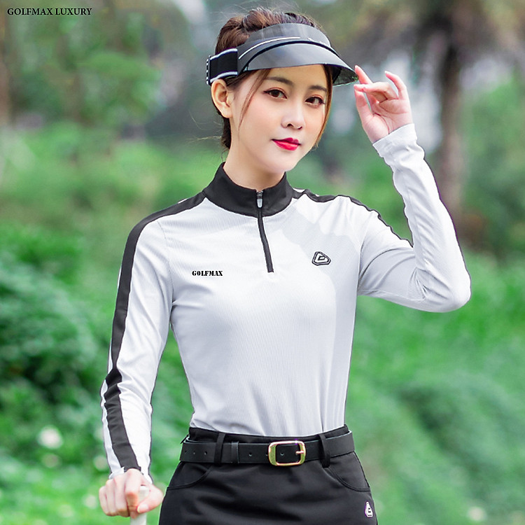 Áo dài tay golf nữ chính hãng_GM232