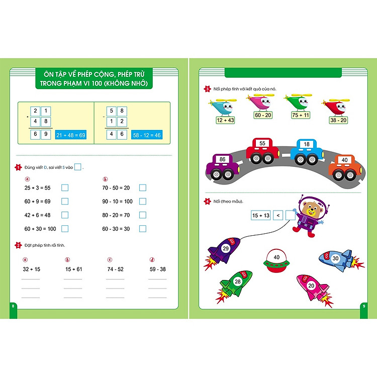 Rèn Kĩ Năng Cộng Trừ Trong Phạm Vi 100 - Ảnh 5