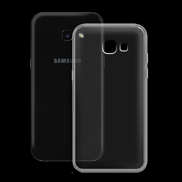 Ốp lưng cho Samsung Galaxy A5 2017 - A520 - 01023 - Ốp dẻo trong - Hàng Chính Hãng