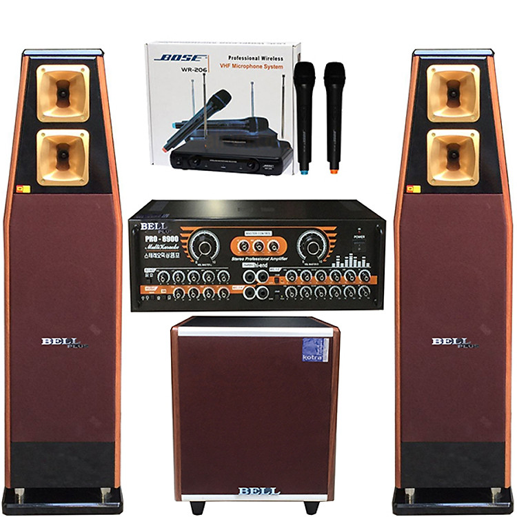 Dàn karaoke và nghe nhạc BellPlus PA - 8900 II - Hàng chính hãng