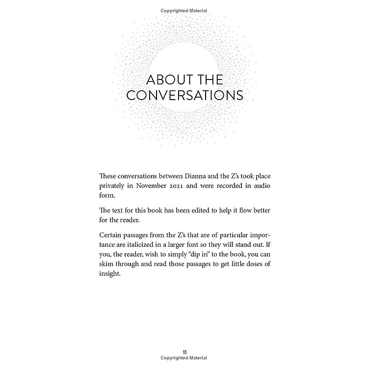 Conversations With The Z's, Book One: The Energetics Of The New Human Soul - Ảnh 2