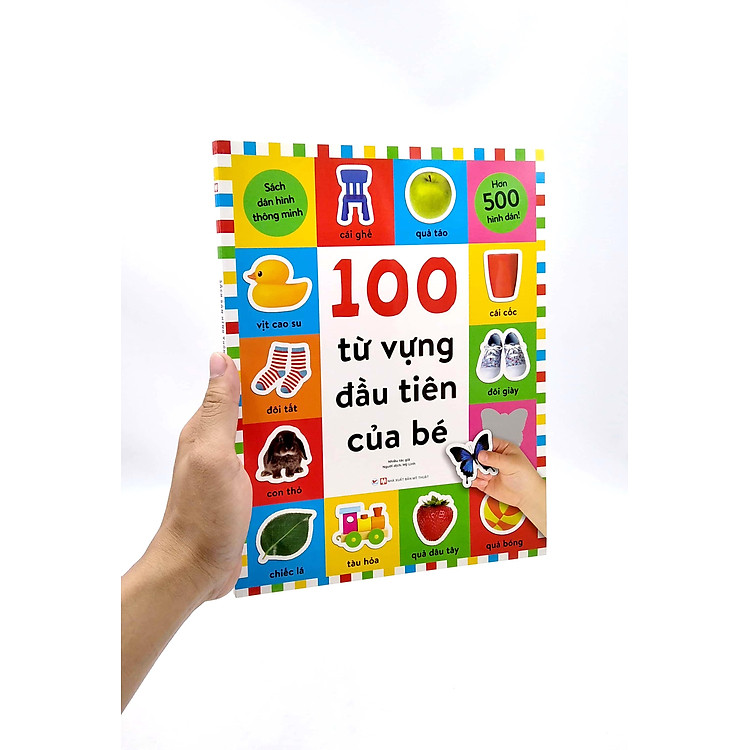 Sách Dán Hình Thông Minh - 100 Từ Vựng Đầu Tiên Của Bé - Ảnh 6