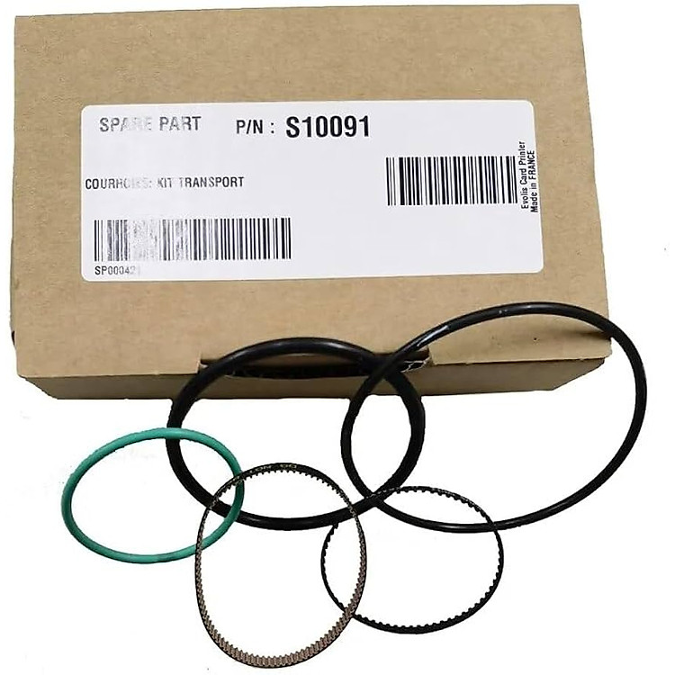 Dây curoa cho máy in thẻ nhựa S10091 (1 bộ 5 dây cho 5 vị trí ) - Hàng nhập khẩu