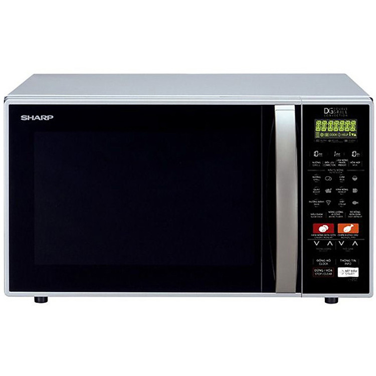 Lò Vi Sóng Điện Tử Dòng Nướng Đối Lưu Sharp R-C900VN(S) (26L) - Hàng chính hãng