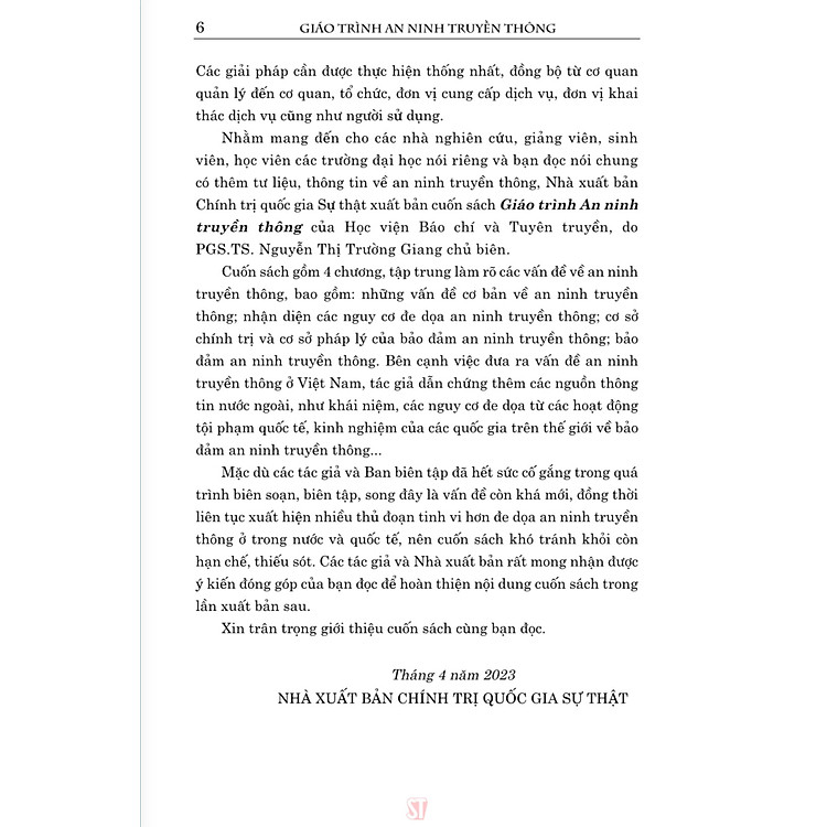 Giáo trình an ninh truyền thông - Ảnh 3