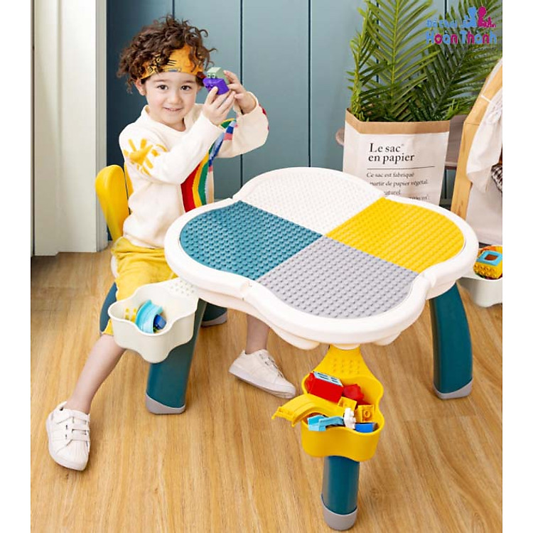 Bàn xây dựng đa năng 2020 - Edu Toys Chính hãng Ưu đãi - Hình ảnh 2