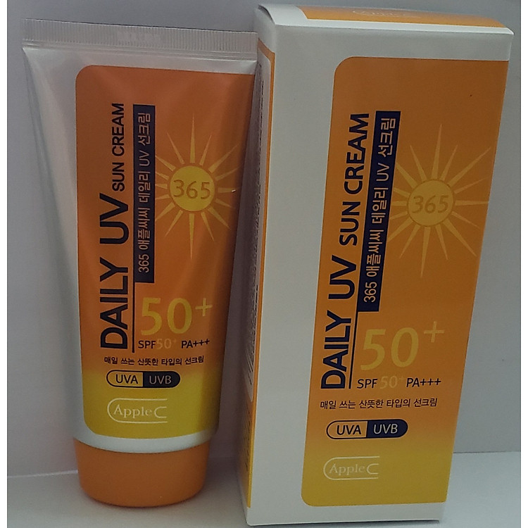 Kem chống nắng APPLECC Daily UV Sun Cream SPF50+ PA+++