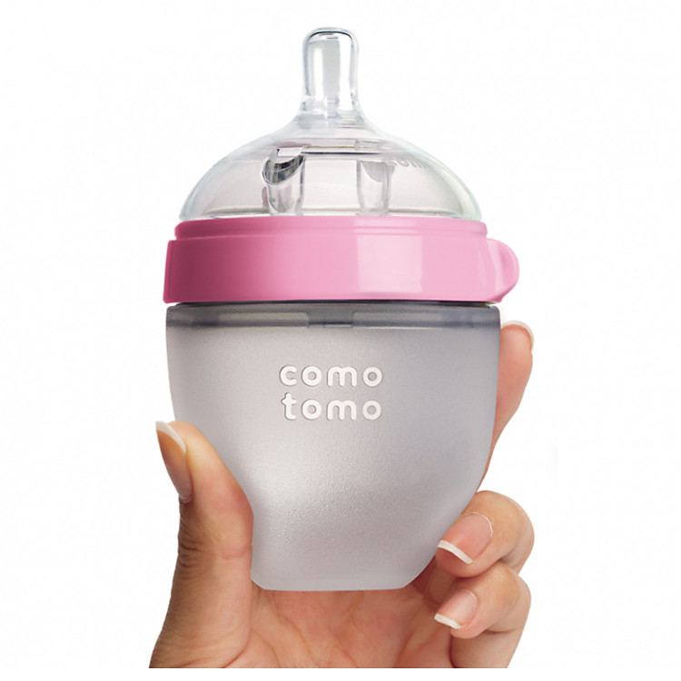 Mua Bình Sữa Comotomo silicone 150ml – Hồng Đảm bảo Tiết kiệm