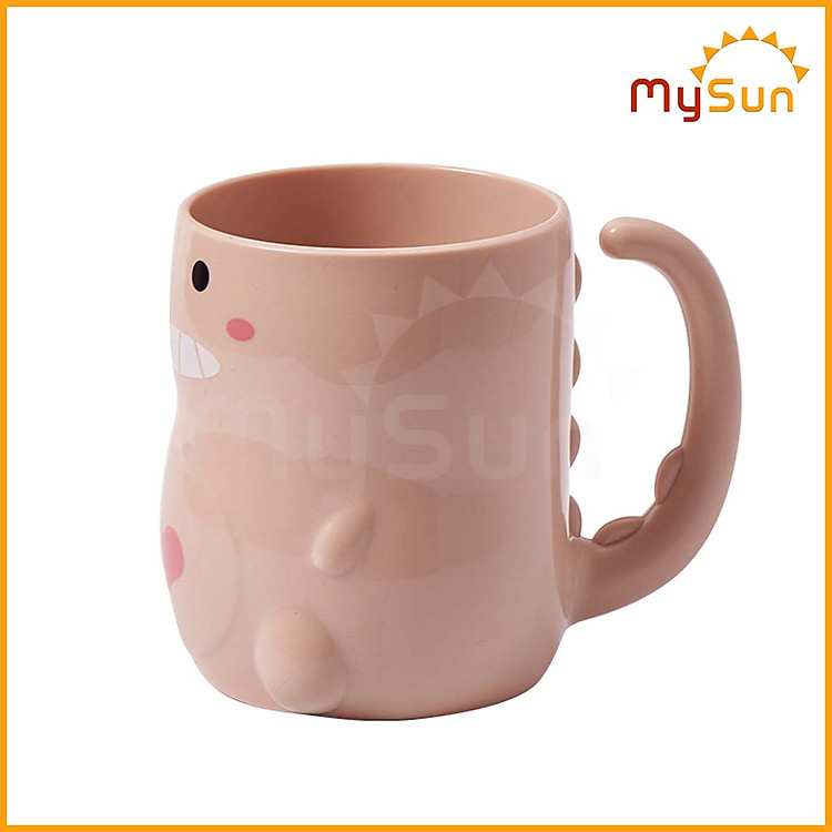 Tham Khảo tại ConCung: Cốc nhựa đánh răng MySun - Khủng long Hồng , nhận ngay nhiều Ưu đãi