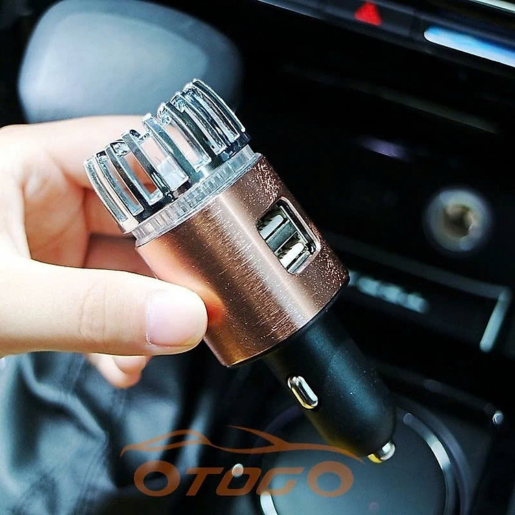 Máy Lọc KhônngKhí ÔTo Tạo Ion Âm – Khử Mùi, Kháng Khuẩn, Kèm 2 Cổng Sạc USB, đèn ốp trần - Hình ảnh 5