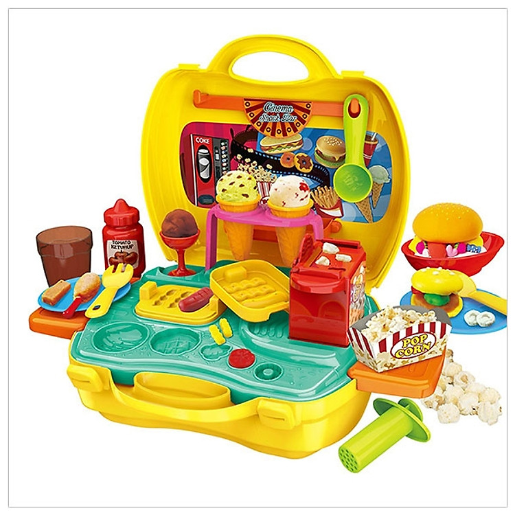 Bộ Valy Đất Nặn Quầy Bán Kem - 8730