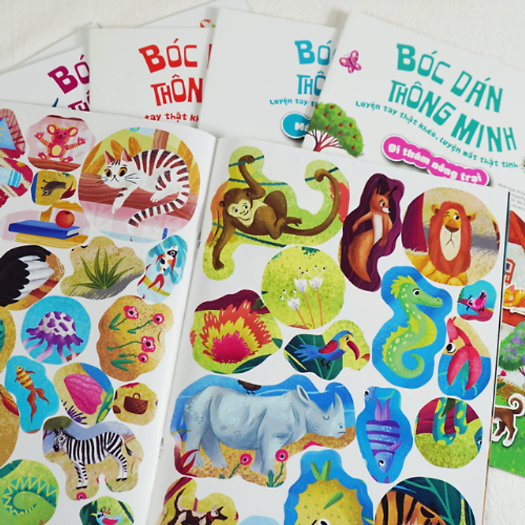 Bóc Dán Thông Minh - Luyện Tay Thật Khéo, Luyện Mắt Thật Tinh - Ảnh 5