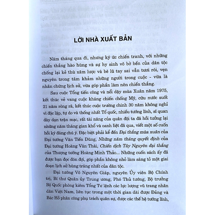 Tổng Hành Dinh Trong Mùa Xuân Toàn Thắng (hồi ức) - Ảnh 5