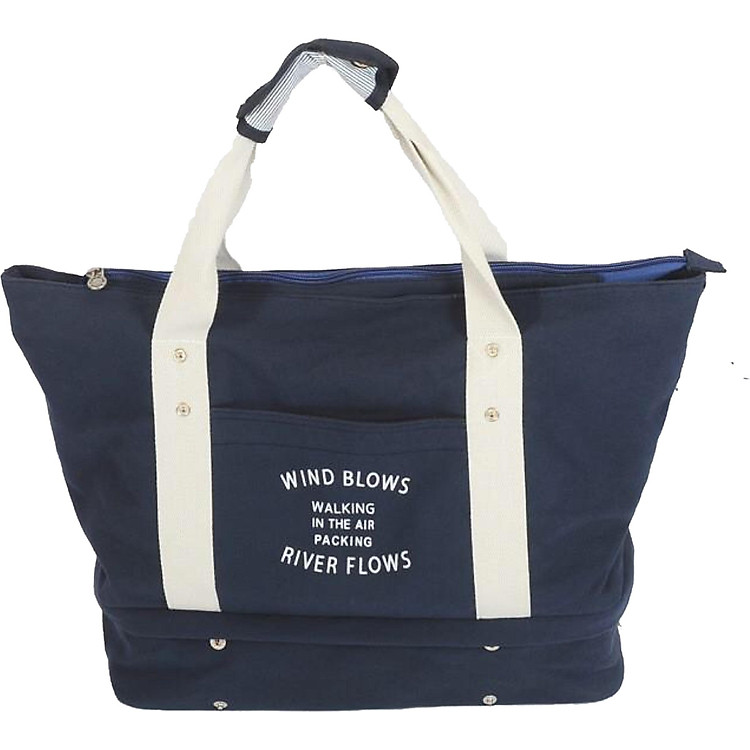 Túi Đeo Du Lịch Tiện Ích Có Ngăn Đựng Giày- Màu Xanh