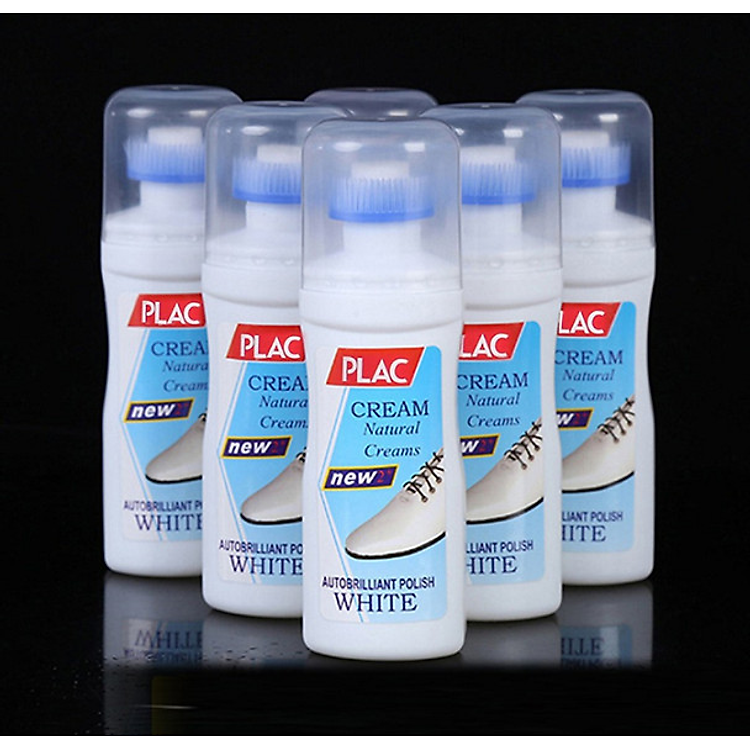 Combo 5 Chai Nước Lau Giày PLAC đa năng , nước tẩy trắng giày Thần thánh nhỏ gọn, dễ sử dụng 100ml GD265-NLGIAY-5