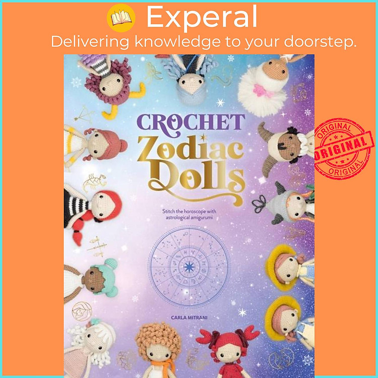 Sách - Crochet Zodiac Dolls - Stitch the Horoscope with Astrological Amigurumi by Carla Mitrani (UK edition, paperback)