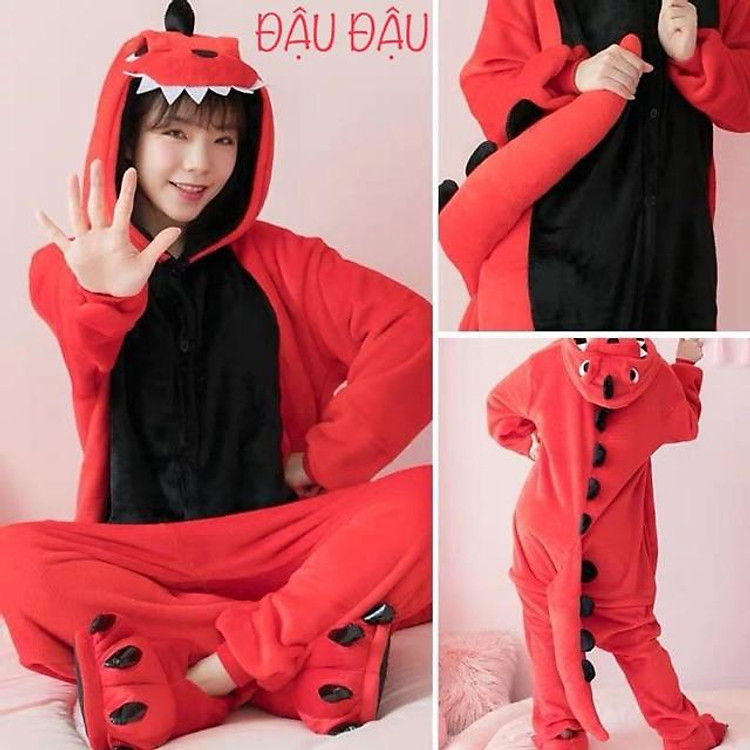 BỘ ĐỒ KHỦNG LONG ĐỎ