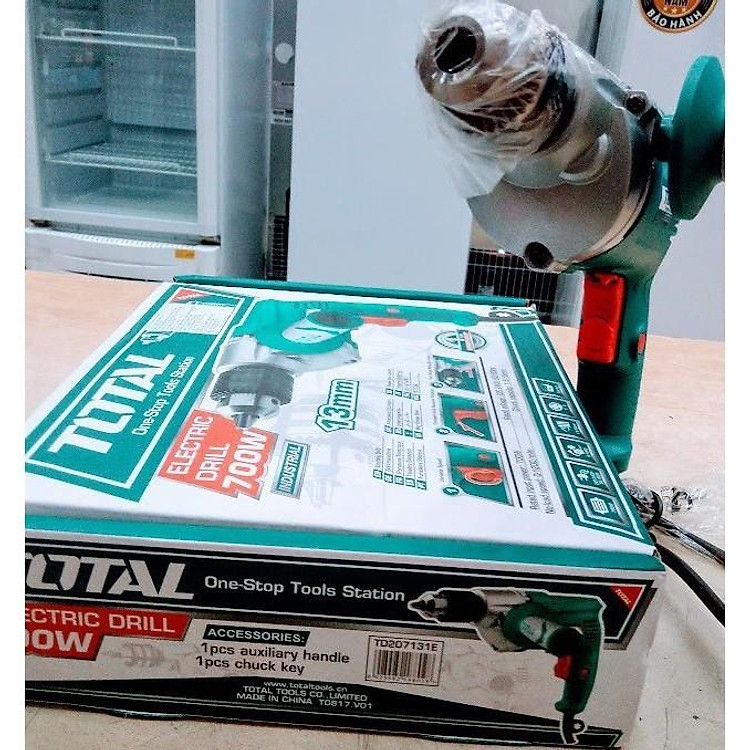 13mm Máy khoan điện cầm tay 700W Total TD207131E