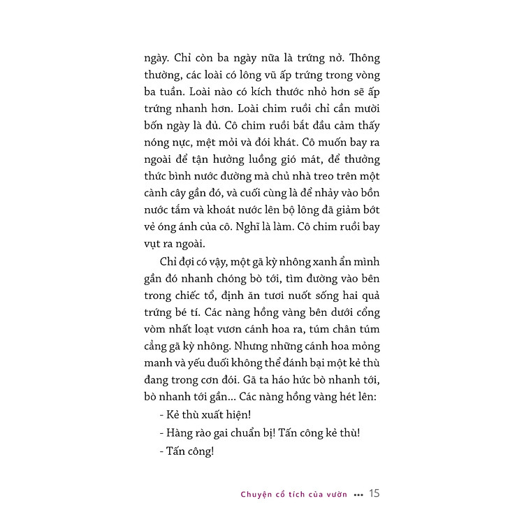 Văn Học Thiếu Nhi - Chuyện Cổ Tích Của Vườn - Ảnh 3