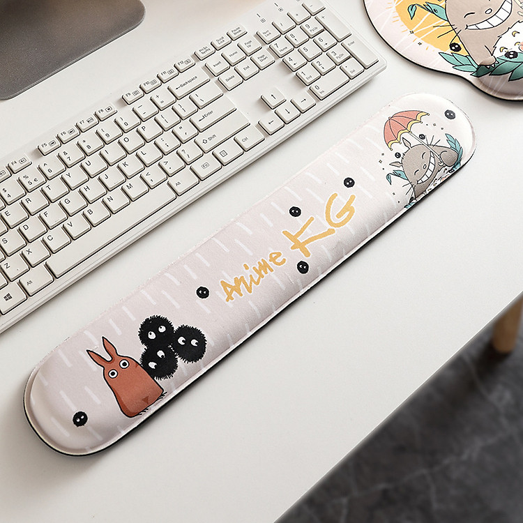 Miếng Lót Chuột Có Đệm Cổ Tay TOTORO 3D Mouse Pad_ Hàng chính hãng