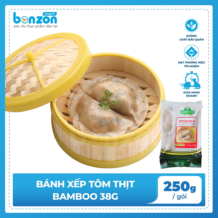 Bánh Xếp Tôm Thịt BAMBOO 38G (250G)