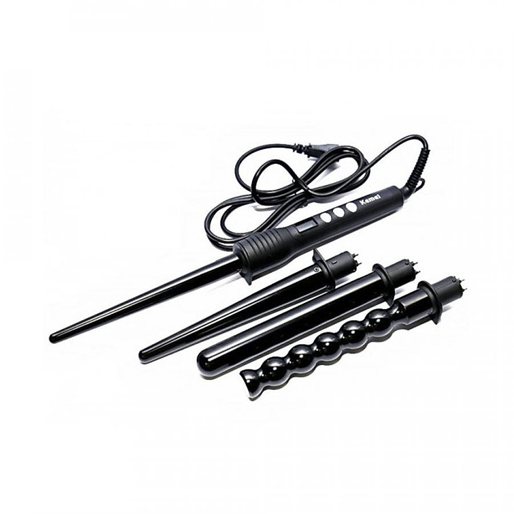 Máy Uốn Tóc Tại Nhà 4 Trong 1 Kemei KM-4083