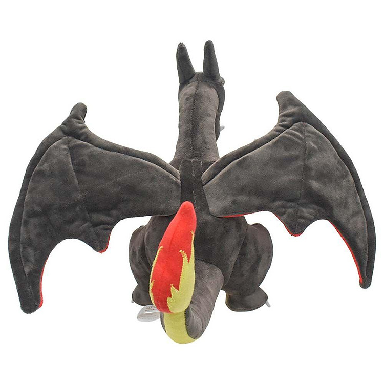 Gấu bông Charizard đen 25cm cao cấp Chính hãng Tiết kiệm - Hình ảnh 5
