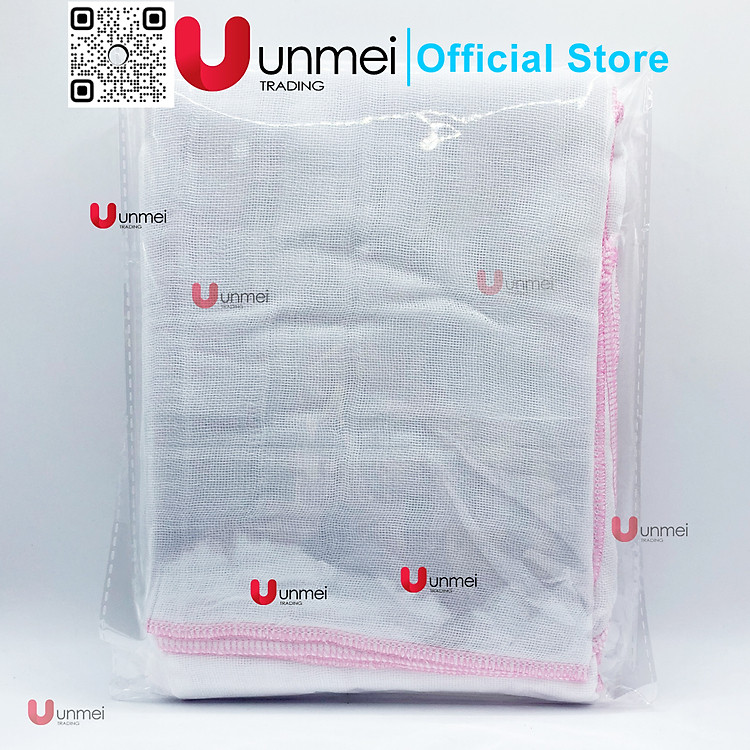 Khăn Tắm UNMEI 6 lớp Size 65cm Chính hãng Ưu đãi - Hình ảnh 4