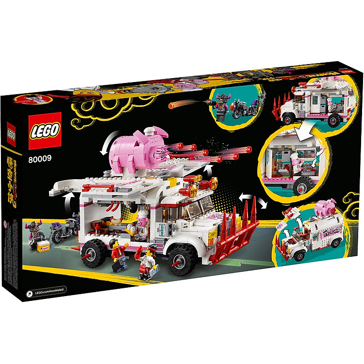 Mua LEGO Monkie Kid - Xe Pigsy 80009 Chính hãng Giá rẻ - Hình ảnh 2