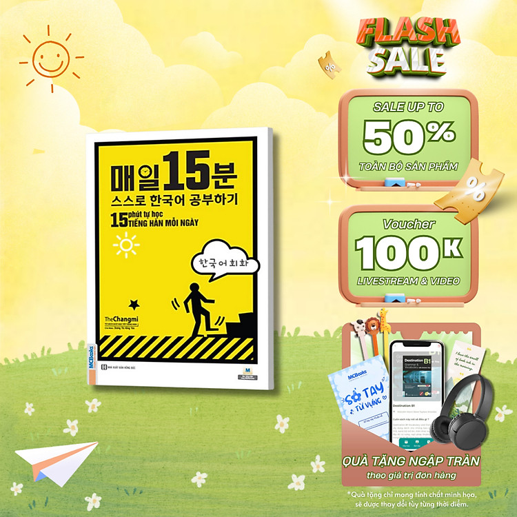 15 Phút Tự Học Tiếng Hàn Mỗi Ngày