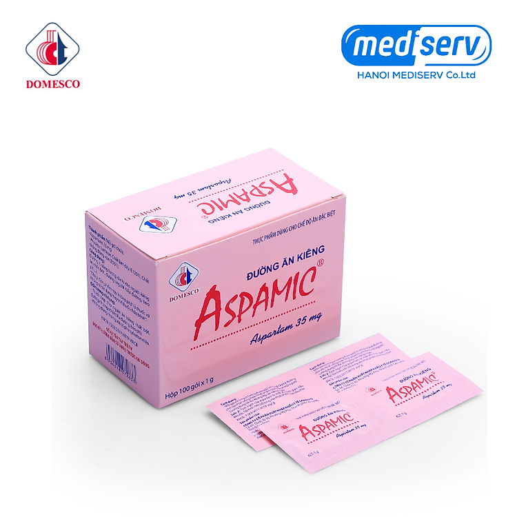 Thực phẩm dùng cho chế độ ăn đặc biệt: Đường ăn kiêng Aspamic