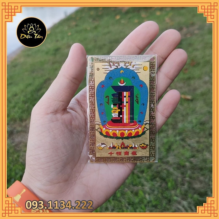 Miếng kinh Phật Mật Tông - đã gia trì