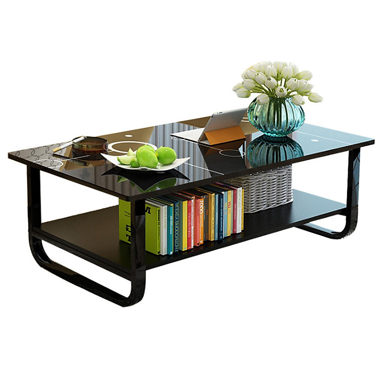 BÀN TRÀ CAFE SOFA CHÂN SẮT - BÀN TRÀ GIẢ ĐÁ CHÂN SẮT - Giao hàng màu ngẫu nhiên