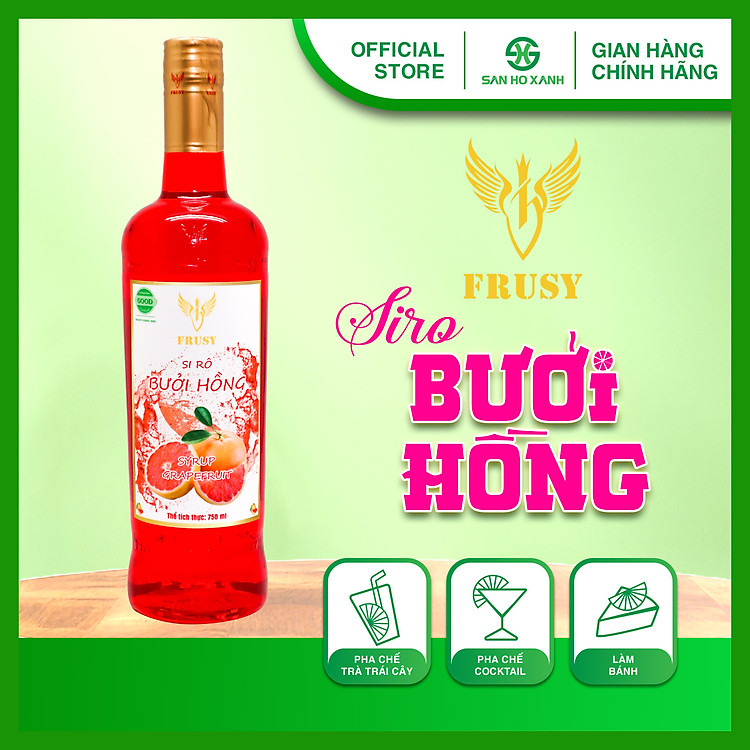 Siro pha chế cao cấp Frusy 750ml