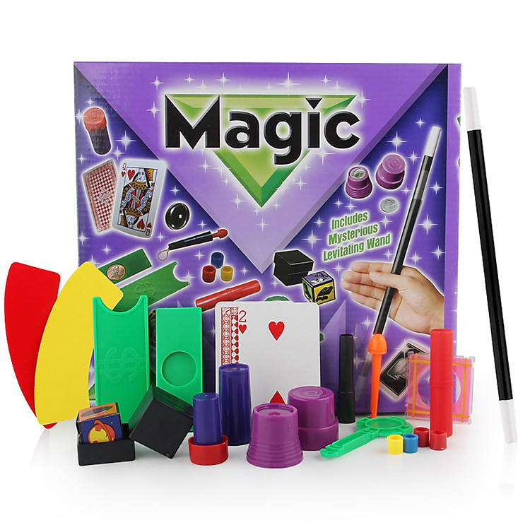 Kids Creative Magic Props Box Suit Interactive Stage Magic Trick Toys As Xmas Gifts