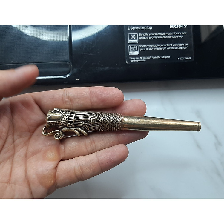 Tẩu thuốc Rồng bằng đồng nguyên chất - Ảnh 7