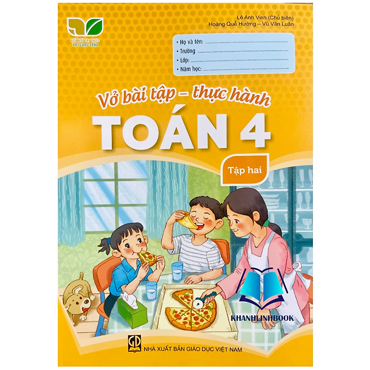 Vở bài tập – Thực hành Toán lớp 4 – tập 2 (Kết Nối)