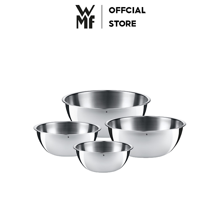 Bộ 4 Tô Inox WMF GOURMET Chất Liệu Thép Không Gỉ Cromargan Cao Cấp, Bền Chắc - 0645709990